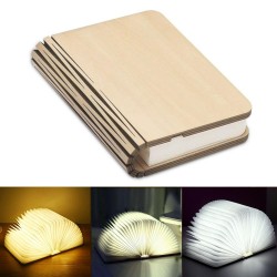 3D book shaped night light - foldable - magnetic - LED - USB - 5VLights & lighting