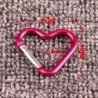 Keychain with lock buckle - quick hanging - heart shape