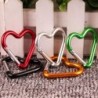 Keychain with lock buckle - quick hanging - heart shape