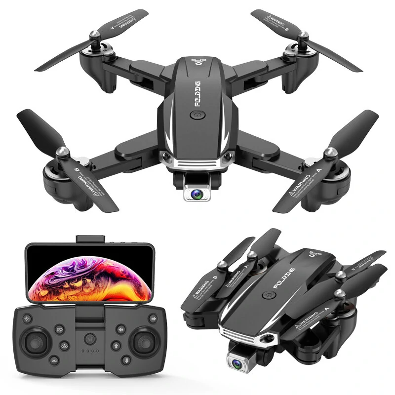 S6 - WIFI - FPV - GPS - 4K Dual Camera - Foldable - RC Drone Quadcopter - RTFDrones S6 - WIFI - FPV - GPS - 4K Dual Camera - Foldable - RC Drone Quadcopter - RTFDrones