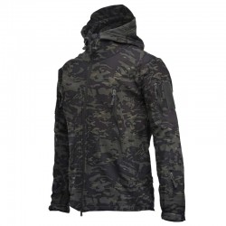 Thermal jacket - with hood / pockets / zippers - windproof / waterproofJackets