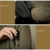 Thermal jacket - with hood / pockets / zippers - windproof / waterproofJackets