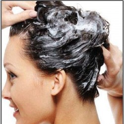 Natural ginger shampoo - quick hair dye - white / grey hair coverage - 2 pieces