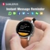 SANLEPUS - Smart Watch - heart rate - phone calls - workout - waterproof - Bluetooth - Android / IOSWatches