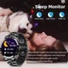 LIGE - Smart Watch - Bluetooth - heart rate monitoring - music control - waterproof