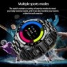 LIGE - Smart Watch - Bluetooth - heart rate monitoring - music control - waterproof