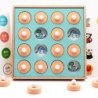 Memory matching - board game - wooden - 3D educational toy