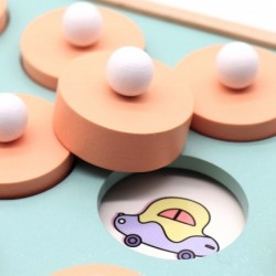 Memory matching - board game - wooden - 3D educational toy