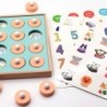 Memory matching - board game - wooden - 3D educational toy