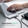 UGREEN - USB C HUB duplo tipo C para multi USB 3.0 4K HDMI - adaptador Thunderbolt 3 - para MacBook Pro Air