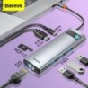 Baseus - USB C HUB USB type-C - multi HUB 3.0 - Ethernet - splitter - adapter - for Macbook / Samsung