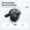 Desktop grommet - USB 3.0 HUB type-C - high speed splitter - with SD / TF / headphone / microphone adapter - for PCHubs