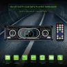 Bluetooth car radio Din 1 - AUX/TF/USB FM/MP3 - 60Wx4 - handsfree calling