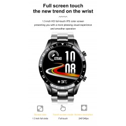 LIGE - Smart Watch - Bluetooth - heart rate monitoring - music control - waterproof