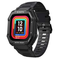 KOSPET ROCK - Smart Watch - Bluetooth - Android / IOS - waterproof - fitness tracker - blood pressure monitor