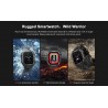 KOSPET ROCK - Smart Watch - Bluetooth - Android / IOS - waterproof - fitness tracker - blood pressure monitor