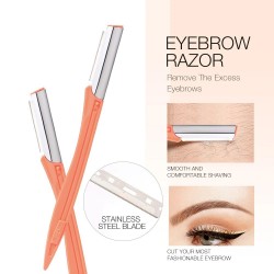 Eyebrow trimmer / blade razor / shaper / facial hair removal - 2 pieces