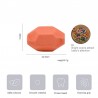 Wooden jenga stones - colorful building blocks - educational toy