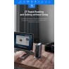 Baseus - USB-C 3.0 / HUB type-C to HDMI - RJ45 VGA SD / TF - power adapter - 17 in 1 docking station for Macbook Pro