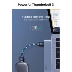 UGREEN - USB C HUB dual type-C to multi USB 3.0 4K HDMI - adapter Thunderbolt 3 - for MacBook Pro AirHubs