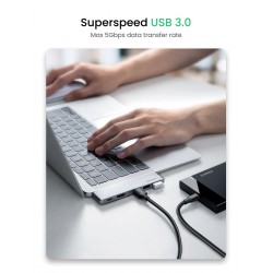 UGREEN - USB C HUB dual type-C to multi USB 3.0 4K HDMI - adapter Thunderbolt 3 - for MacBook Pro AirHubs