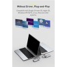 Baseus - USB C HUB USB type-C - multi HUB 3.0 - Ethernet - splitter - adapter - for Macbook / Samsung