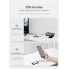 Baseus - USB C HUB USB type-C - multi HUB 3.0 - Ethernet - splitter - adapter - for Macbook / Samsung