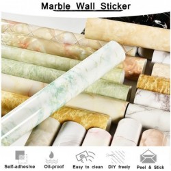 Decorative marble wallpaper - for furniture / wall - waterproof - 6M