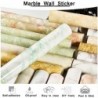 Decorative marble wallpaper - for furniture / wall - waterproof - 6M