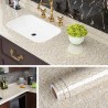 Decorative wallpaper - wall / furniture sticker - self-adhesive - waterproof - marble gravel