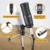 LITE AM200-S1 - all-in-one microphone - mixer kit - audio interface - with condenser microphone / earphones