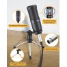 LITE AM200-S1 - all-in-one microphone - mixer kit - audio interface - with condenser microphone / earphones