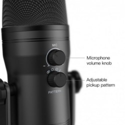 FIFINE - recording microphone - podcast - USB - for PC / PS4 / Mac