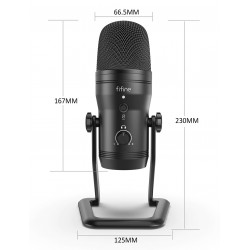 FIFINE - recording microphone - podcast - USB - for PC / PS4 / Mac