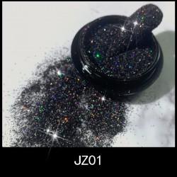 Shiny sugar nail art powder - glitter - luxurious sparkle dustNail polish