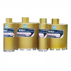 Diamond core drill bit - M22 interface - saw cutter reinforced concrete / marble / dry / wet water drilling - M22 - 25 - 180mm