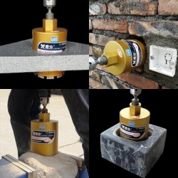 Diamond core drill bit - M22 interface - saw cutter reinforced concrete / marble / dry / wet water drilling - M22 - 25 - 180mm