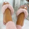 Warm fluffy slippers - soft - furry flip - flopsShoes