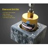Diamond core drill bit - M22 interface - saw cutter reinforced concrete / marble / dry / wet water drilling - M22 - 25 - 180mm
