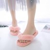 Warm fluffy slippers - soft - furry flip - flopsShoes