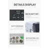 Bluetooth car radio - 4.1" - 1 DIN - TF - USB - ISO - MP5 player - touch screen - fast chargerDin 1