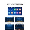 Bluetooth car radio - 4.1" - 1 DIN - TF - USB - ISO - MP5 player - touch screen - fast chargerDin 1