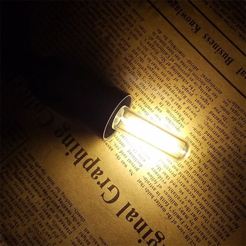 Mini lâmpada LED - regulável - COB - E12 / E14 - 1W / 2W / 4W - para geladeira - 2 peças