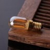 Vintage LED bulb - Edison tube - T22 - 2200K - E12 / E14 - 1W - dimmable - amber glass - 5 pieces