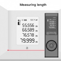 Digital laser rangefinder - distance meter - with angle measure - 40m / 80mMultimeters