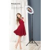 LED selfie ring - fill light lamp - with tripod - for makeup / video / photos - dimmableTripods & stands