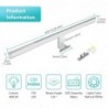 Mirror light - wall lamp - LED - waterproof - 10W - 800LM - 60cm