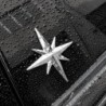 3D star - car / motorcycle sticker - metal emblemStickers