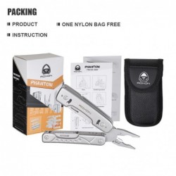 ROXON S802 Phantom - multi tool - pliers / scissors with replaceable knife / wire cutters