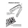 ROXON S802 Phantom - multi tool - pliers / scissors with replaceable knife / wire cutters